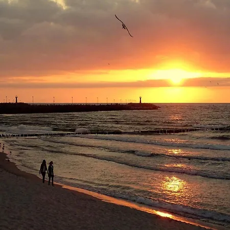 Whiteblue Z Duzym Ogrodkiem - 100 M Od Plazy! Whiteblue Mit Grossem Garten - 100 M Vom Entfernt! Whiteblue S Velkou Zahradou - 100 M Od Plaze! アパート コウォブジェク