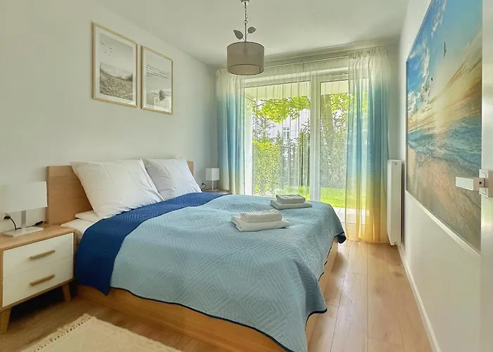 Whiteblue Z Duzym Ogrodkiem - 100 M Od Plazy! Whiteblue Mit Grossem Garten - 100 M Vom Entfernt! Whiteblue S Velkou Zahradou - 100 M Od Plaze! Lägenhet *