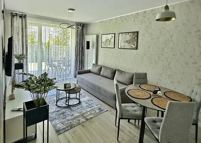 Whiteblue Z Dużym Ogródkiem - 100 M Od Plaży! Whiteblue Mit Großem Garten - 100 M Vom Entfernt! Whiteblue S Velkou Zahradou - 100 M Od Pláže! Apartament Kołobrzeg